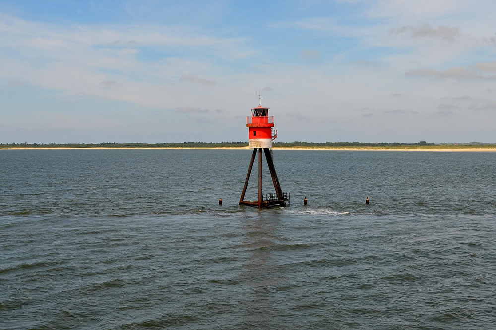 Leuchtfeuer Fischerbalje auf Borkum