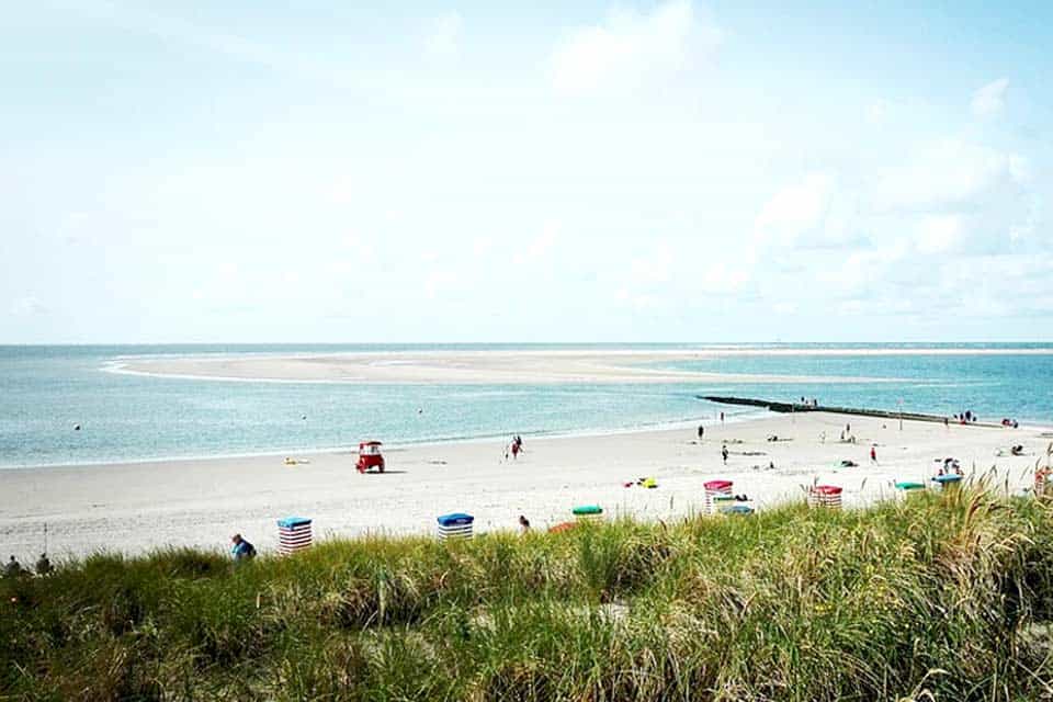 Entstehung der Sandstrände auf der Insel Borkum